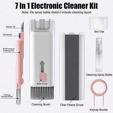 7-in-1 Electronics Cleaner Kit - Keyboard Cleaner kit, Portable Multifunctional Cleaning Tools